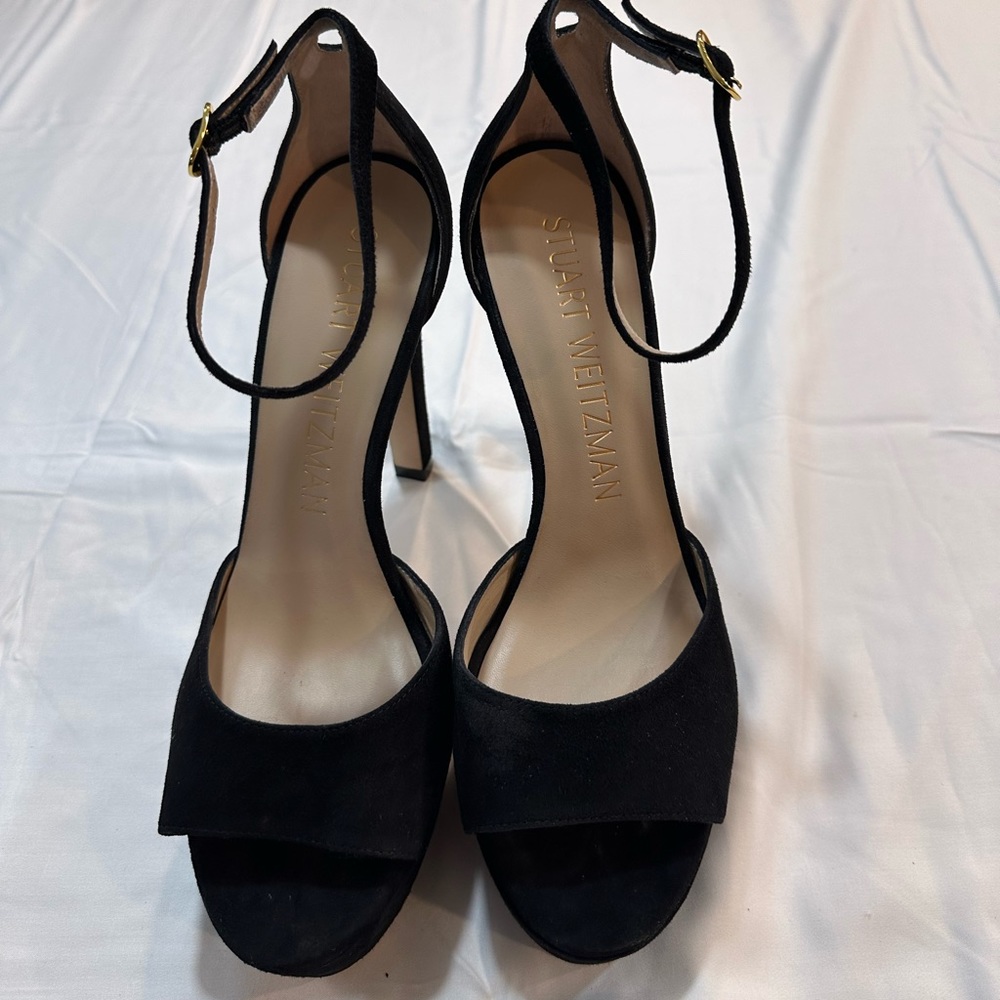 Stewart Weitzman Disco Platform heels